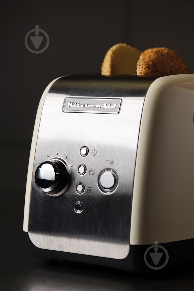 Тостер KitchenAid 5KMT221EAC на 2 тости кремовий - фото 9