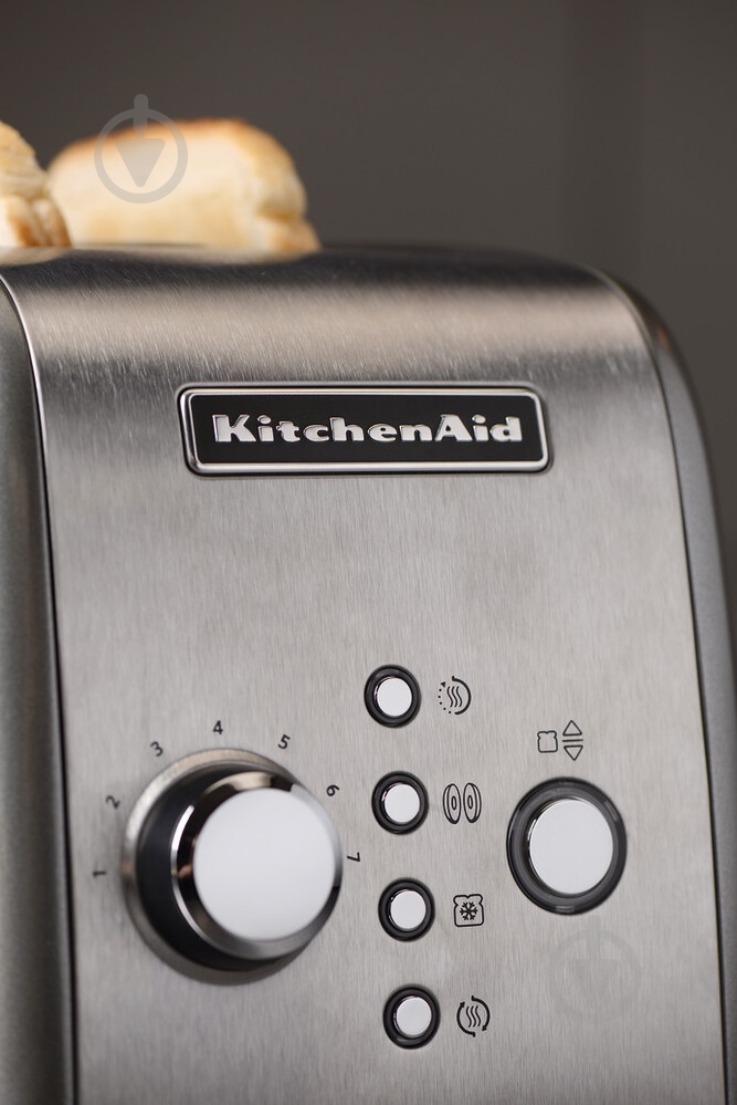 Тостер KitchenAid 5KMT221ECU на 2 тости сріблястий - фото 4