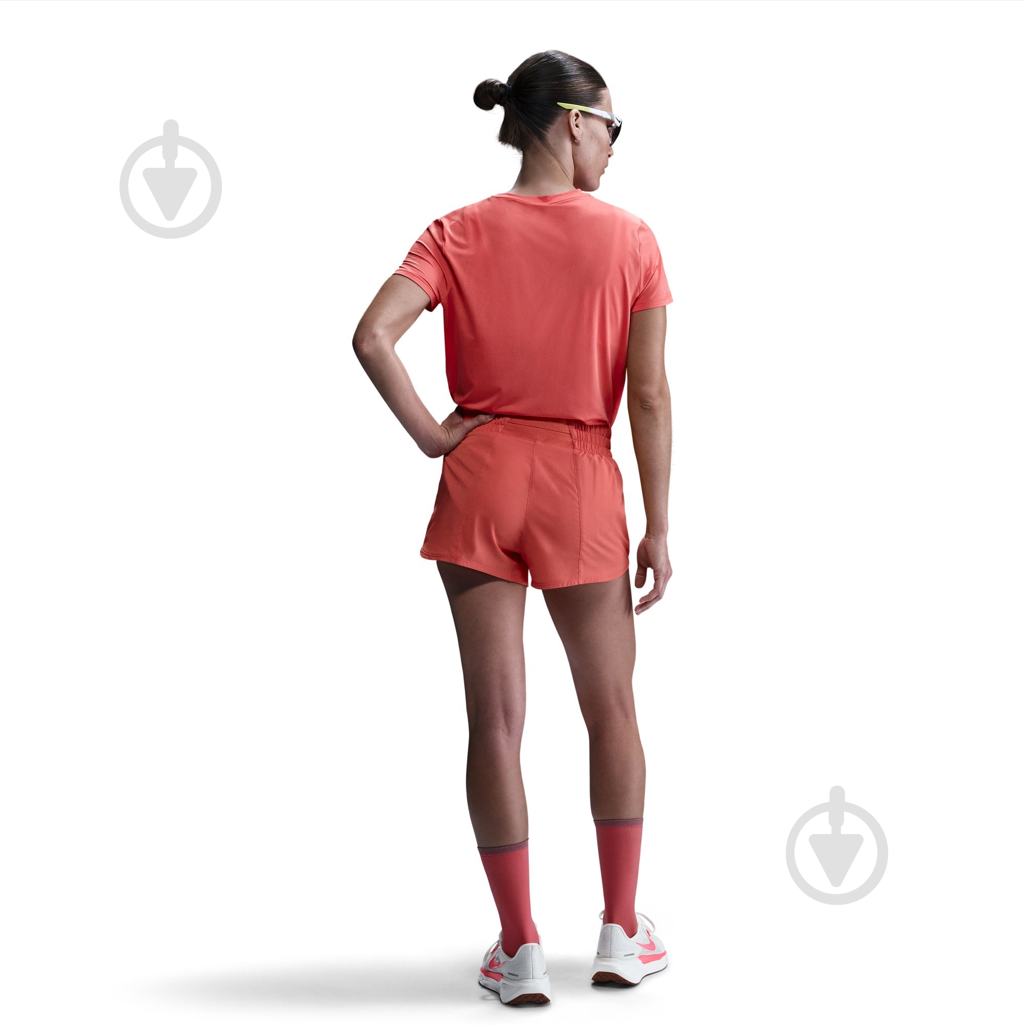 Футболка Nike W NK ONE SWSH HBR DF SS TOP HJ2204-814 р.S помаранчевий - фото 3
