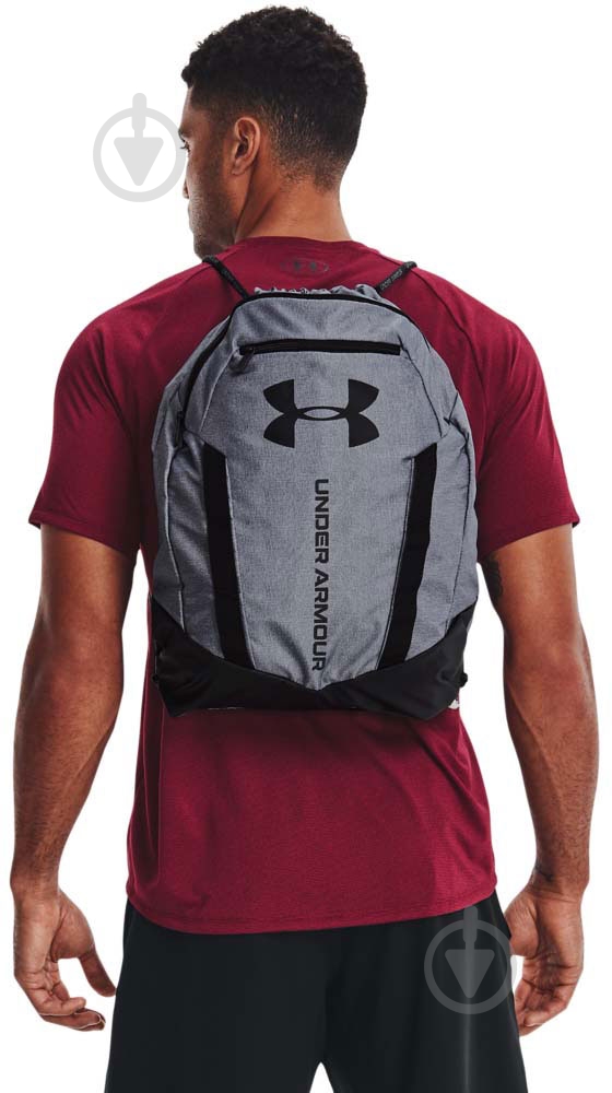 Сумка Under Armour UA UNDENIABLE SACKPACK 1369220-012 сірий - фото 6
