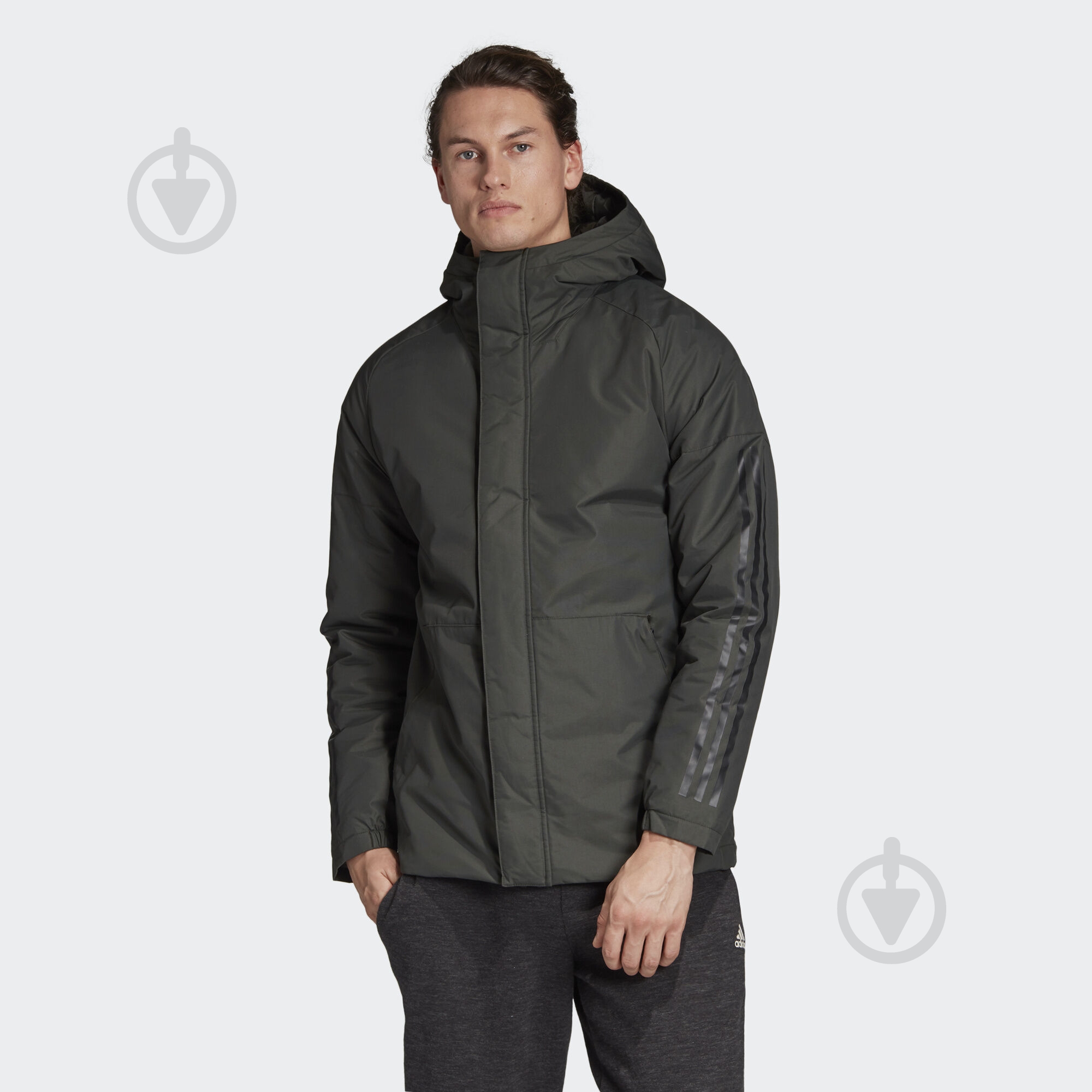 Куртка Adidas XPLORIC 3S DZ1429 р.XXL зелена - фото 3 Куртка Adidas XPLORIC 3S DZ1429 р.XXL зелена - фото 3