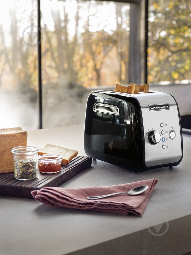 Тостер KitchenAid 5KMT221EOB на 2 тости чорний - фото 13