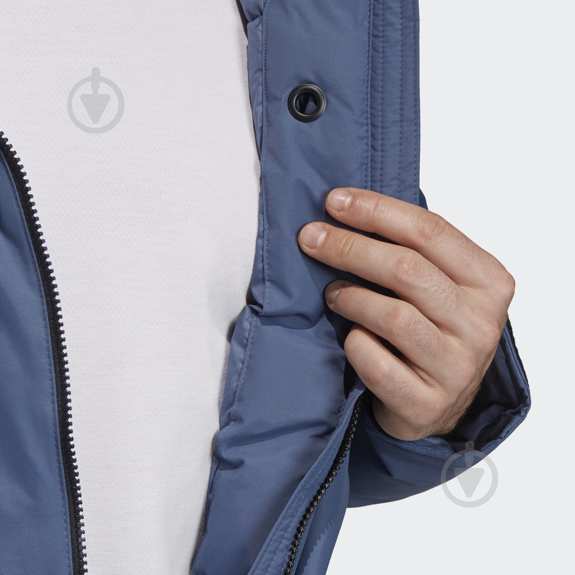 Куртка-парка Adidas XPLORIC Parka DZ1430 р.S синяя - фото 10