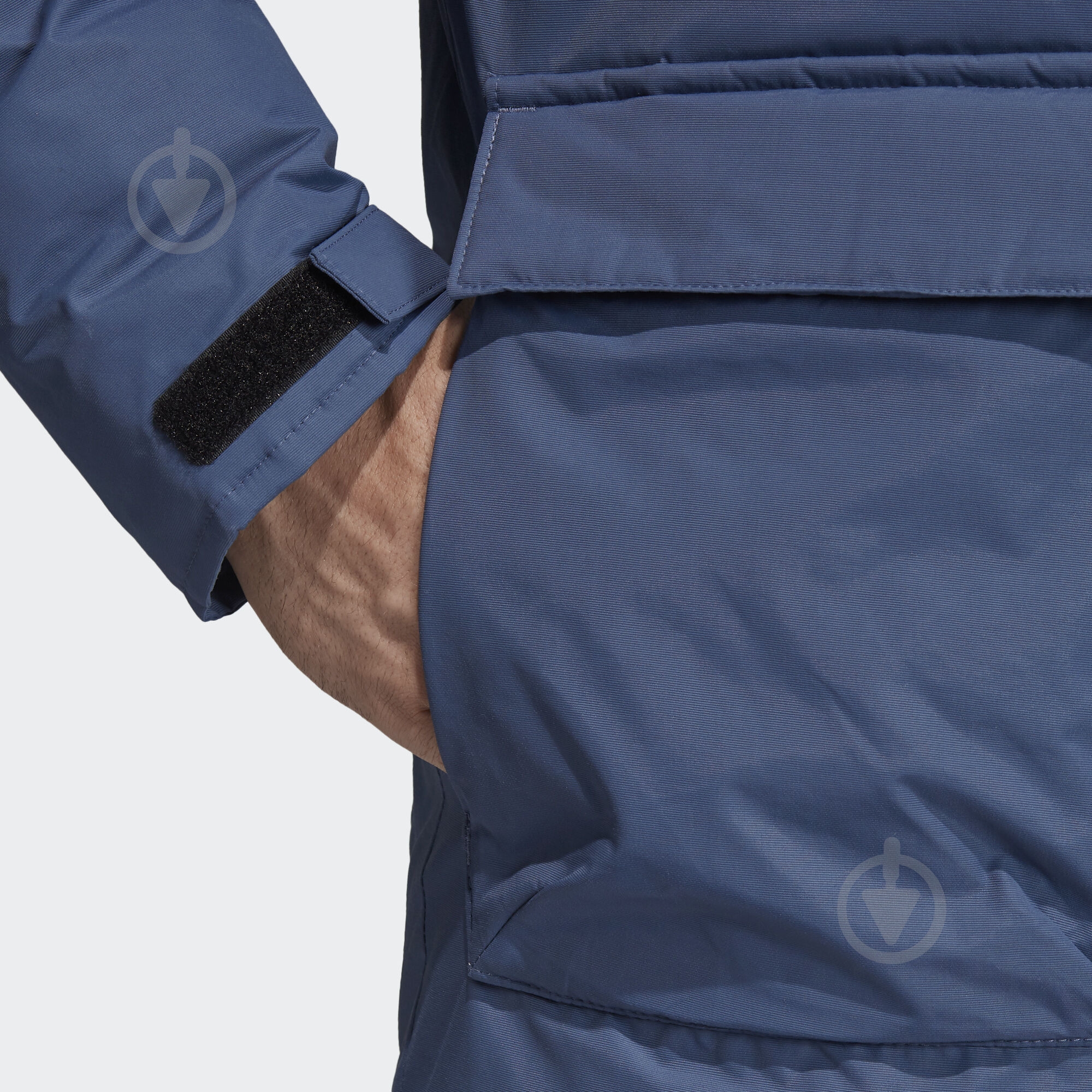 Куртка-парка Adidas XPLORIC Parka DZ1430 р.M синяя - фото 9