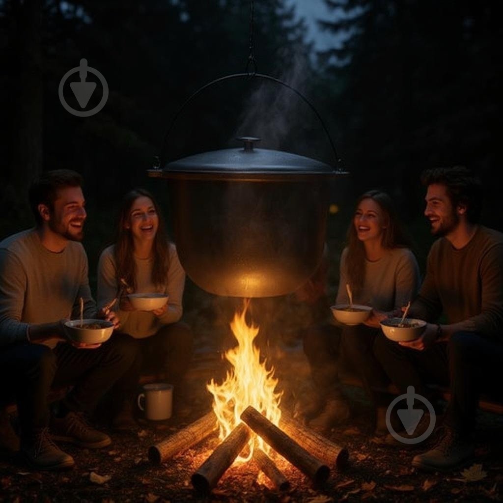 Казан походный Talko ø360 мм 215 мм 16,5 л с крышкой - фото 9 Казан походный Talko ø360 мм 215 мм 16,5 л с крышкой - фото 9