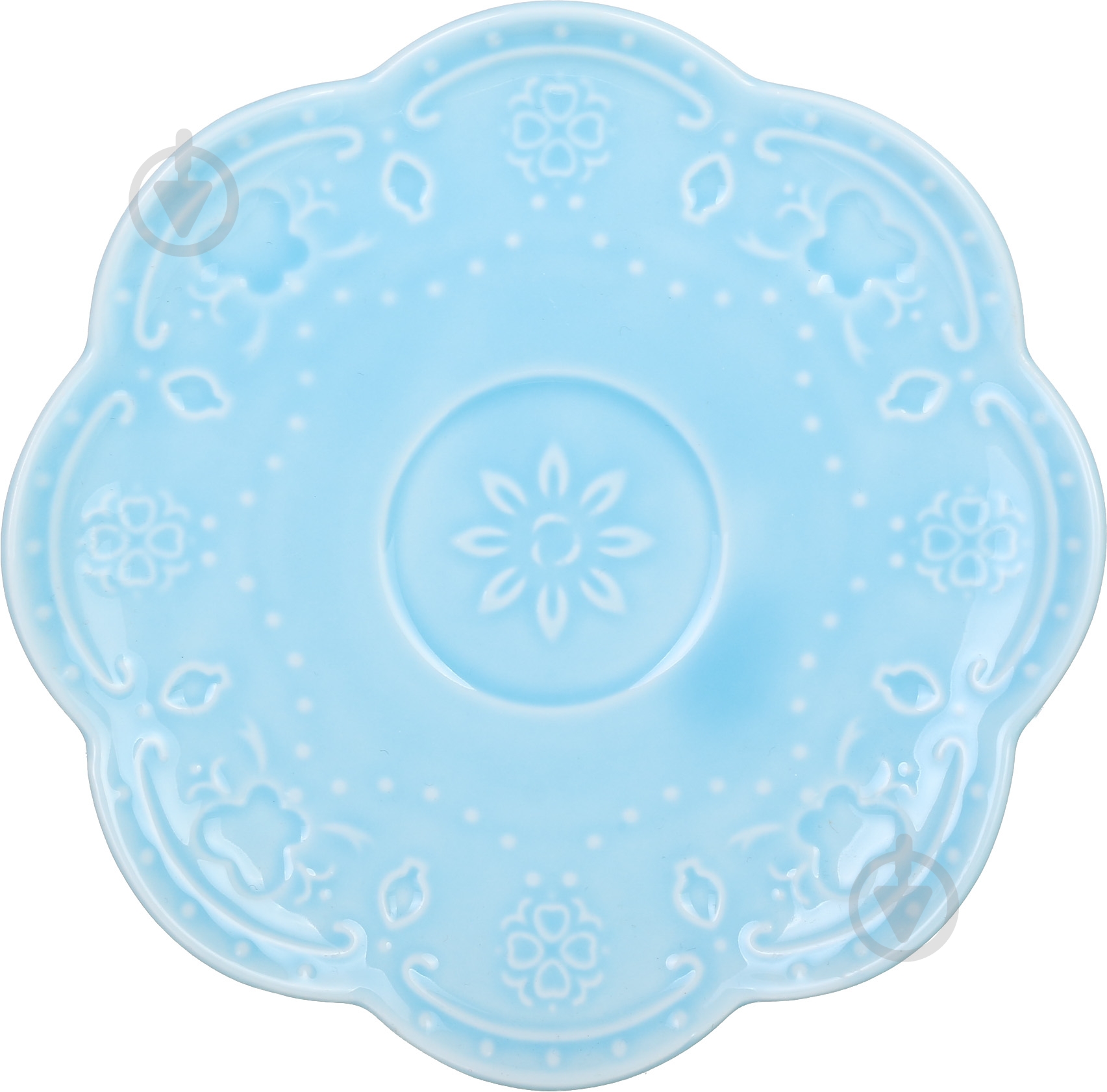 Чашка з блюдцем Astera Paradise Blue 200 мл A0530-RS05B - фото 4