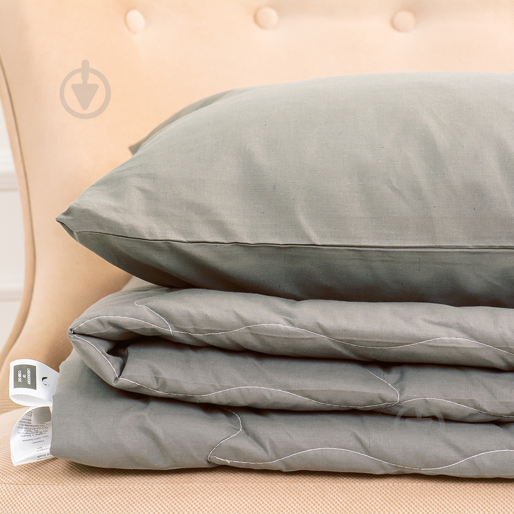 Ковдра бамбукова №2372 Geronimo BamBoo літо 220x240 см MirSon сірий - фото 1 Ковдра бамбукова №2372 Geronimo BamBoo літо 220x240 см MirSon сірий - фото 1