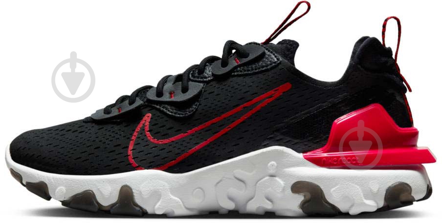 Кроссовки мужские демисезонные Nike React Vision FB3353-001 р.41 черные - фото 1