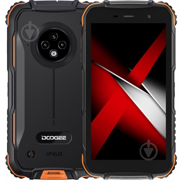 Смартфон Doogee S35 3/16GB orange - фото 1 Смартфон Doogee S35 3/16GB orange - фото 1