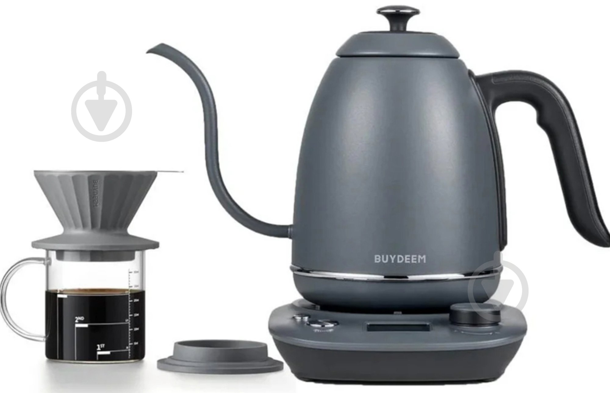 Набір BUYDEEM Пуровер CD1024 Ink Grey (CD1024-IG) - фото 8 Набір BUYDEEM Пуровер CD1024 Ink Grey (CD1024-IG) - фото 8