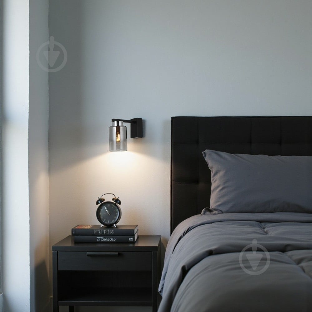 Бра WunderLicht Botanique 60 Вт E27 чорний OM8337-11 - фото 3 Бра WunderLicht Botanique 60 Вт E27 чорний OM8337-11 - фото 3