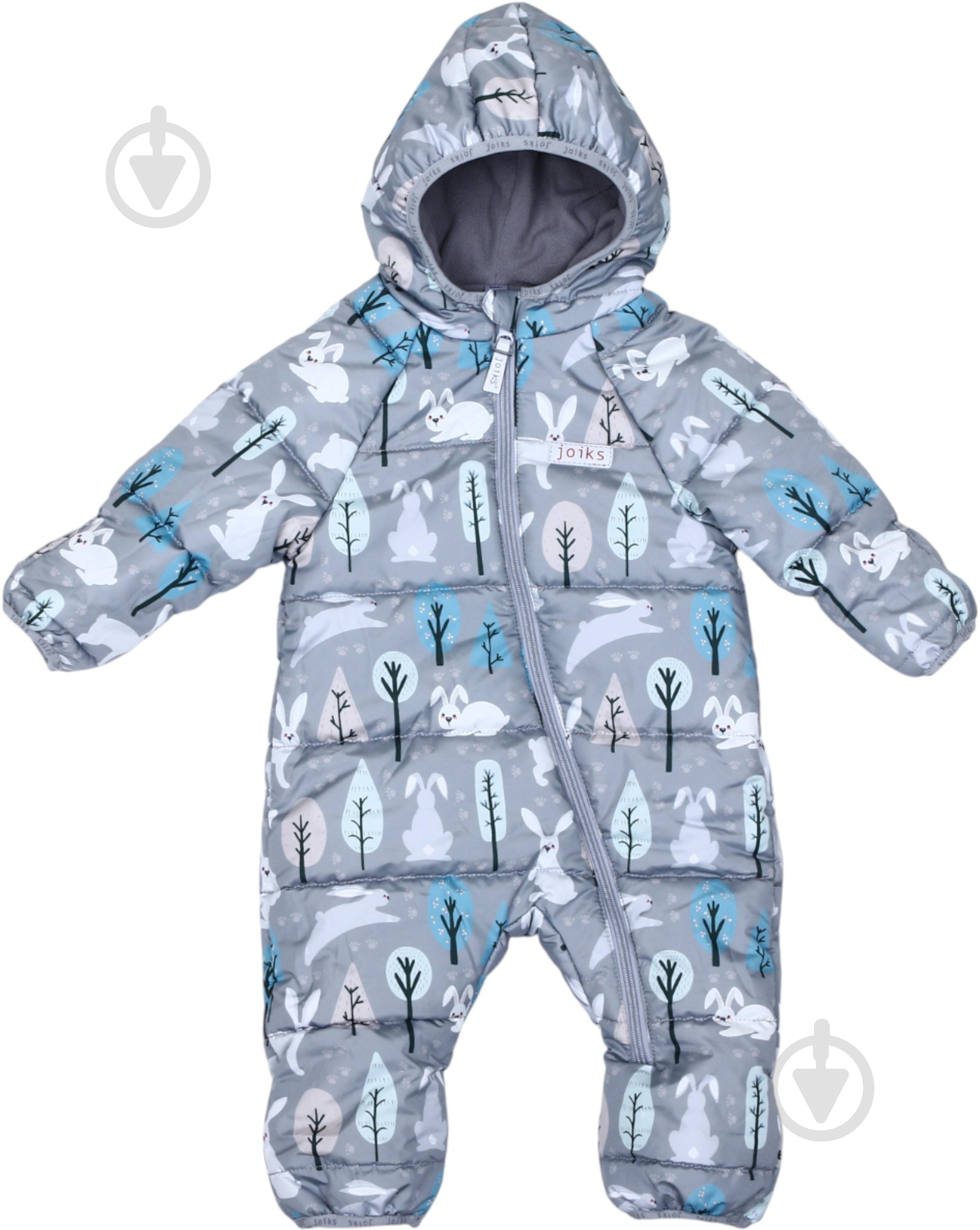 Комбинезон унисекс JOIKS р.68-74 бежевый KGA-49/e - фото 1