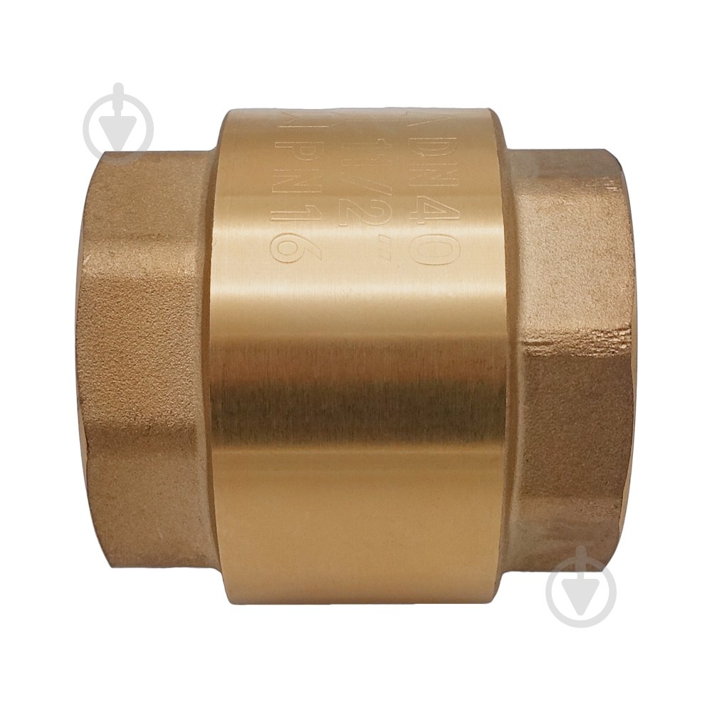 Клапан обратный V&G VALOGIN 1 1/2" с латунным штоком VG-401105 - фото 3 Клапан обратный V&G VALOGIN 1 1/2" с латунным штоком VG-401105 - фото 3