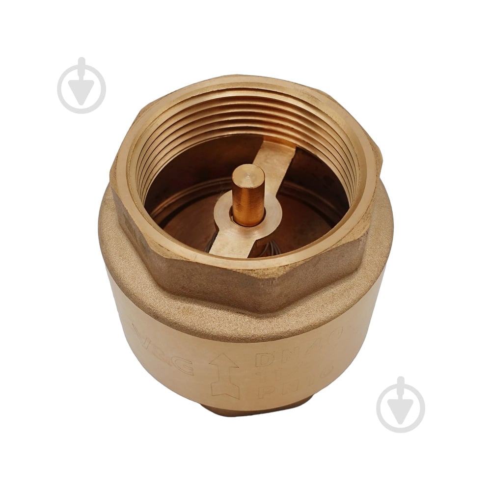 Клапан обратный V&G VALOGIN 1 1/2" с латунным штоком VG-401105 - фото 2 Клапан обратный V&G VALOGIN 1 1/2" с латунным штоком VG-401105 - фото 2