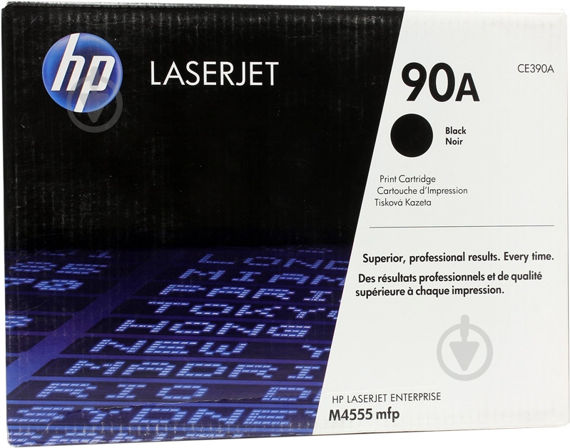 Картридж HP 90A CE390A black - фото 1