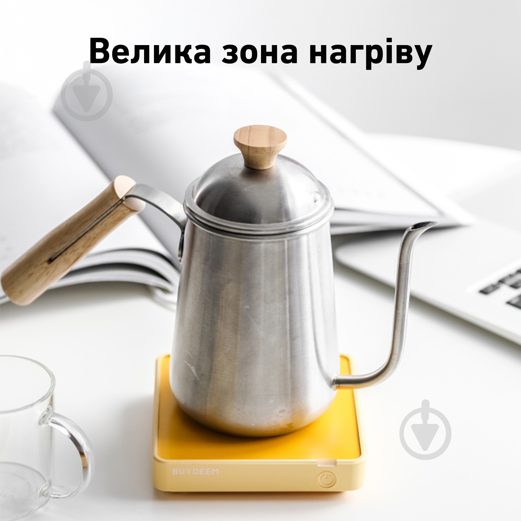 Подставка для подогрева BUYDEEM Mellow Yellow зеленый OA2001-MY - фото 14 Подставка для подогрева BUYDEEM Mellow Yellow зеленый OA2001-MY - фото 14