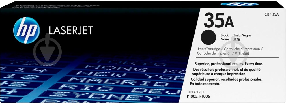 Картридж HP  35A Black CB435A черный CB435A - фото 1