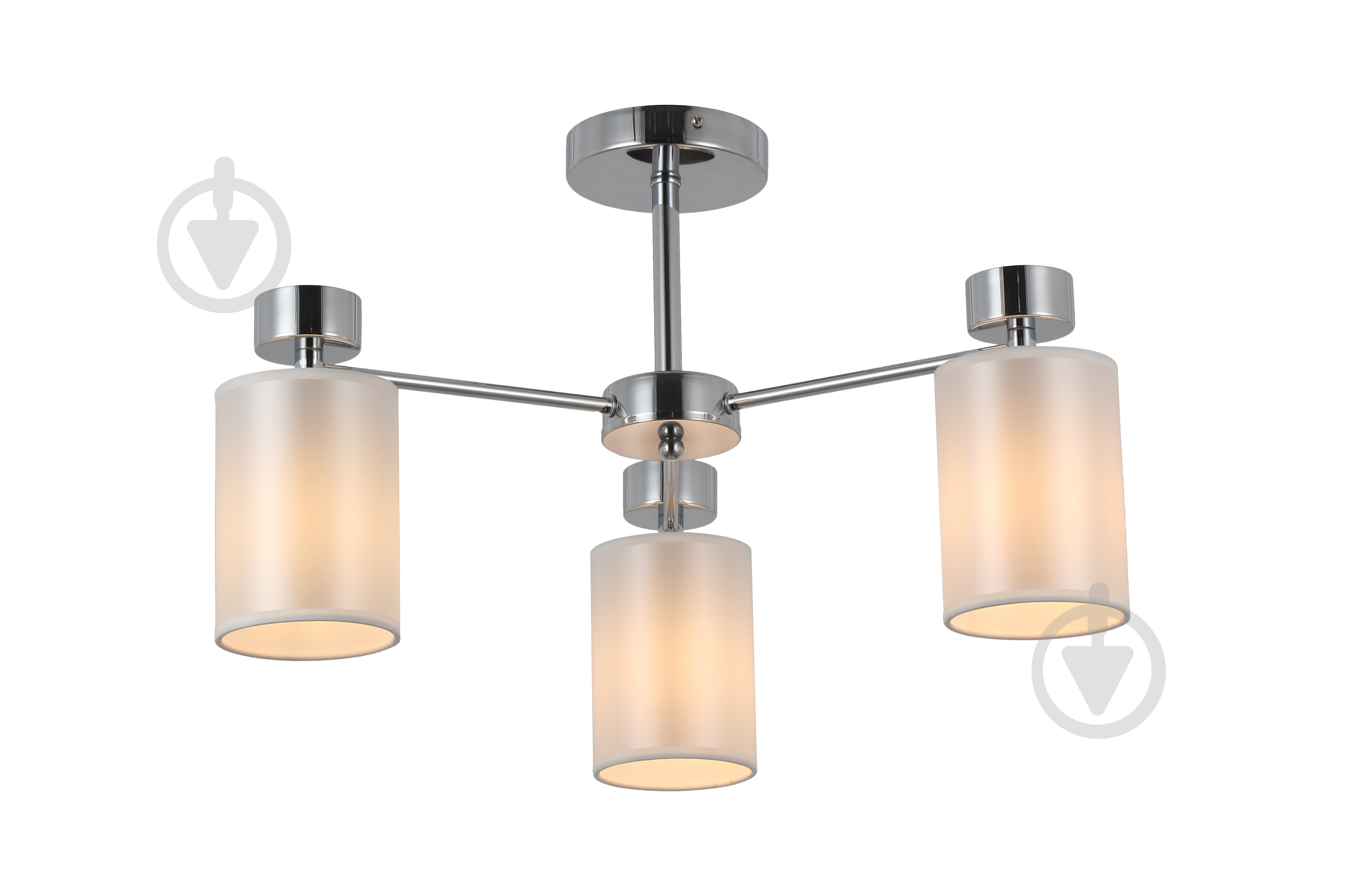 Люстра WunderLicht Suite 40 Вт E14 хром/білий OM8832-43 - фото 1 Люстра WunderLicht Suite 40 Вт E14 хром/білий OM8832-43 - фото 1