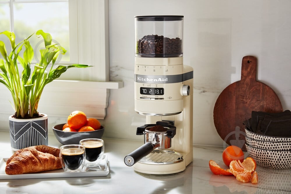 Кавомолка KitchenAid Artisan 5KCG8433EAC Кремовий - фото 14