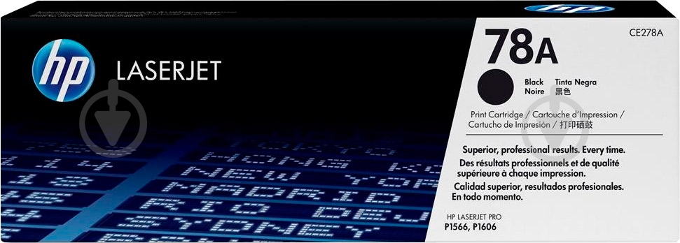 Картридж HP  78A Black CE278A черный CE278A - фото 1