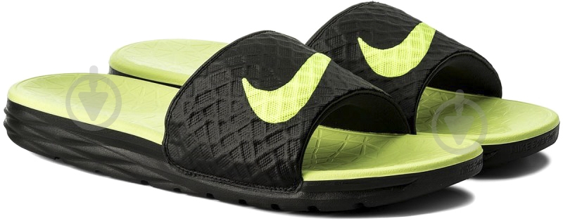 Шлепанцы Nike BENASSI SOLARSOFT 705474-070 р.42,5 черный - фото 1