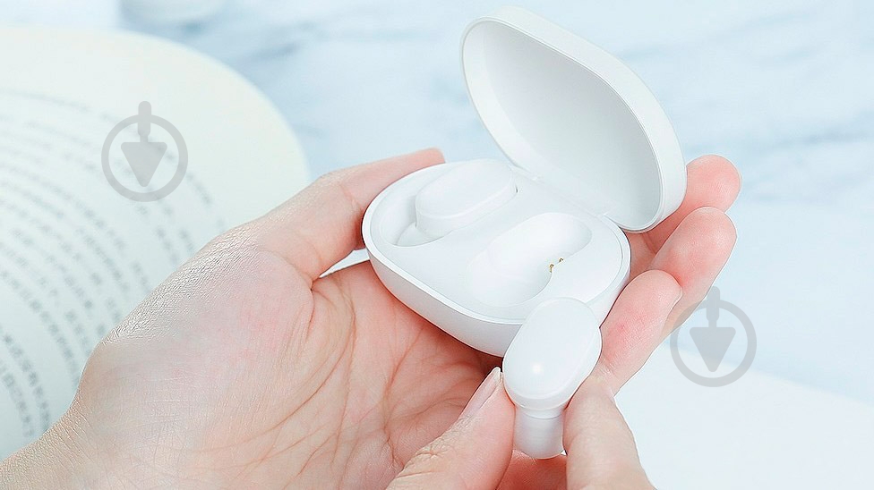 Навушники Xiaomi Mi AirDots Youth Edition white (Mi airdots) - фото 5