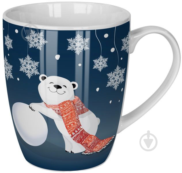 Чашка Keramia White Bear 360 мл 21-279-033 - фото 1