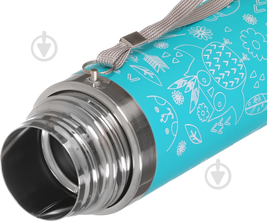 Термос Krauff 350 мл бирюзовый 26-178-060 - фото 4