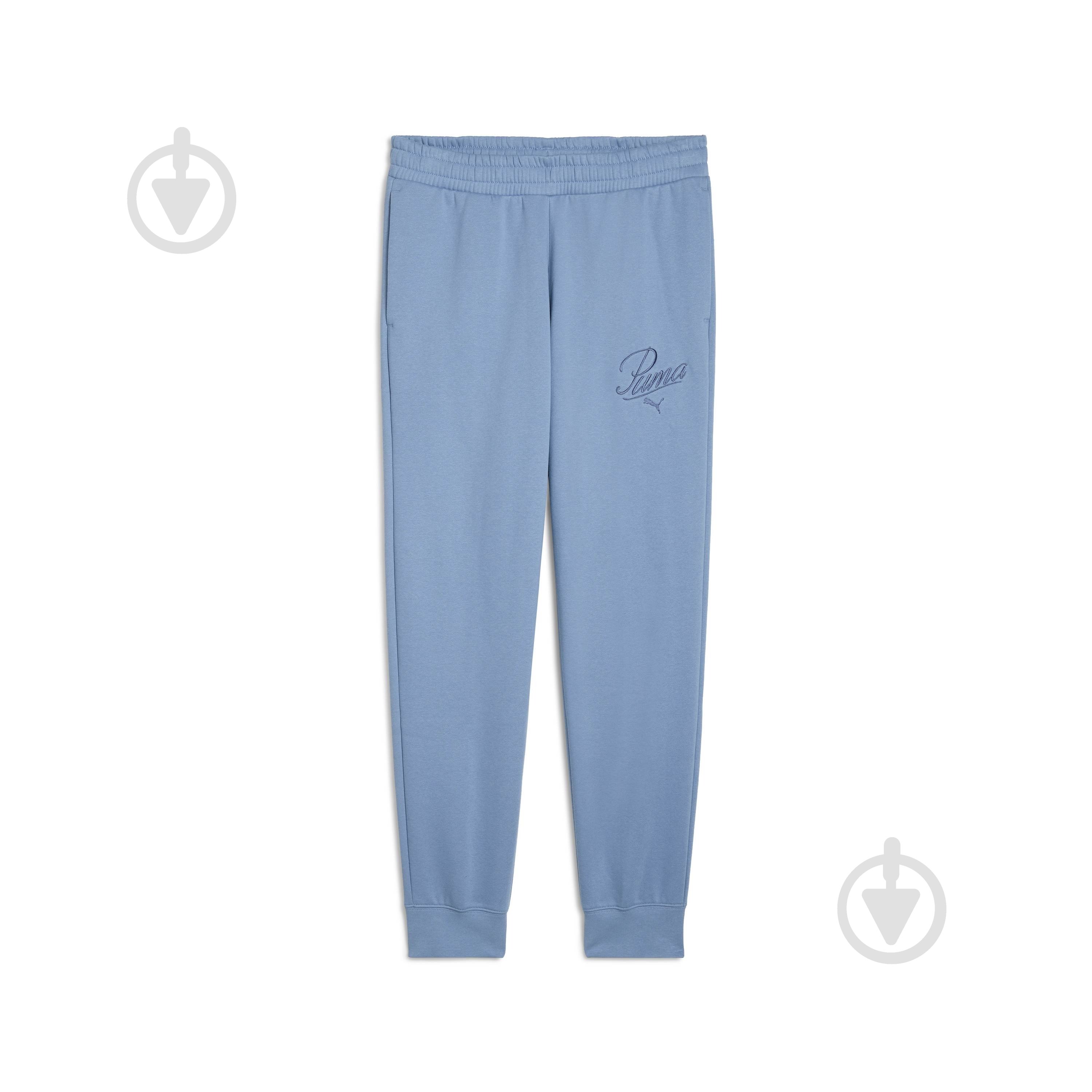 Брюки Puma ESS SCRIPT Sweatpants FL cl 68807434 р. M синий - фото 4 Брюки Puma ESS SCRIPT Sweatpants FL cl 68807434 р. M синий - фото 4