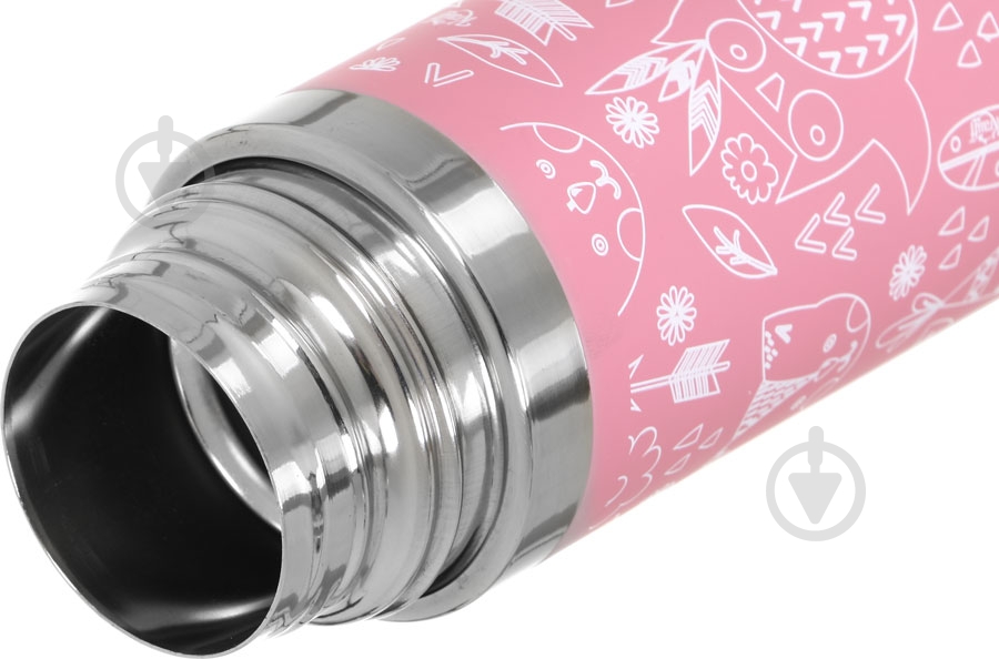 Термос Krauff 350 мл розовый 26-178-061 - фото 3