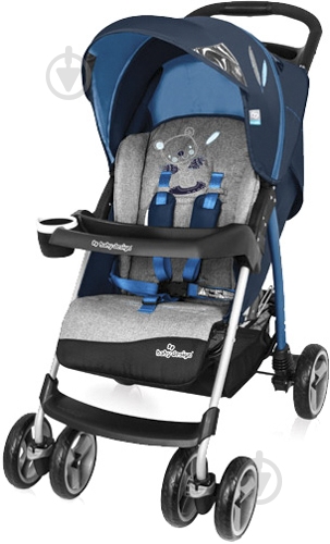 Коляска прогулочная Baby Design Walker Lite 03 Blue 297991 - фото 1