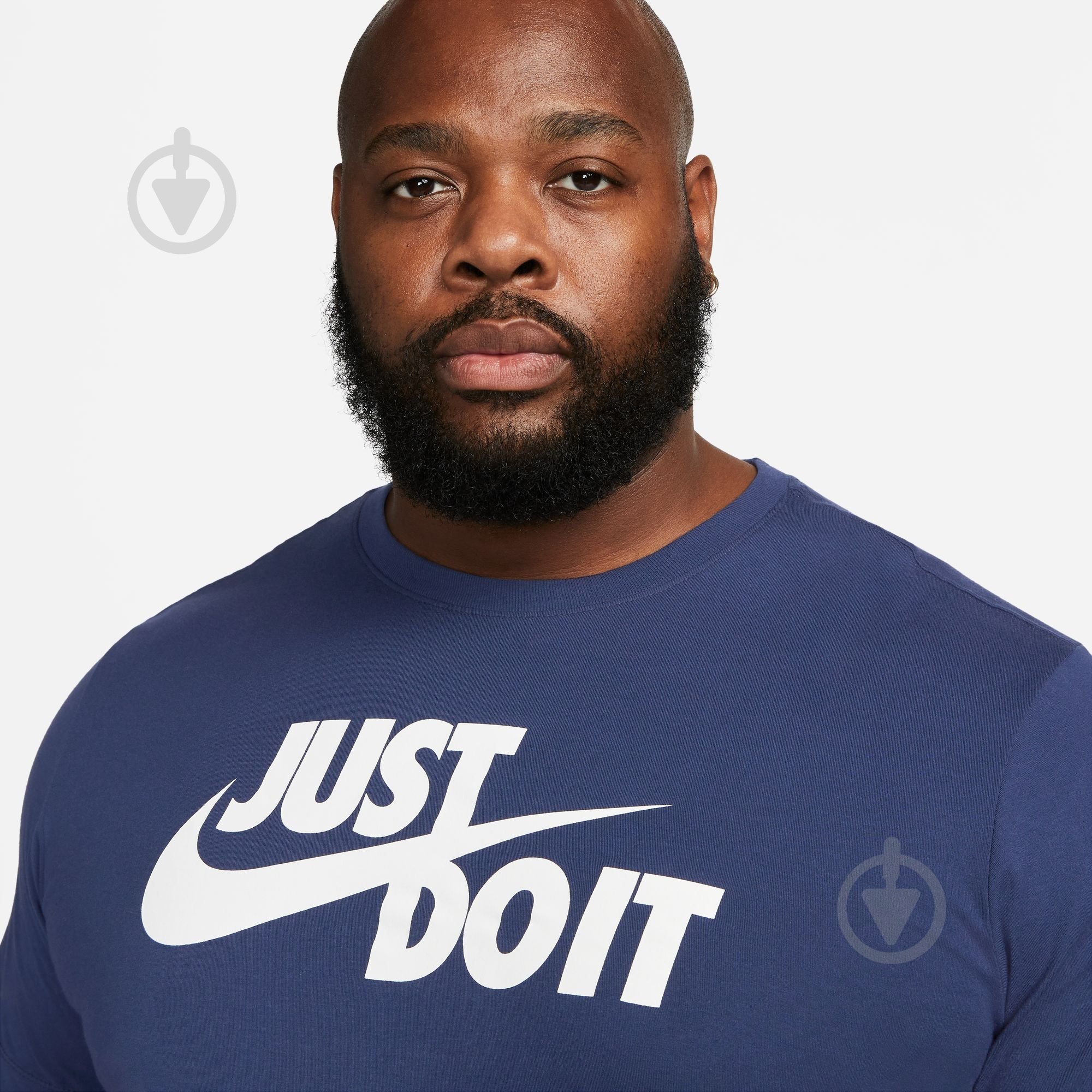 Футболка Nike M NSW TEE JUST DO IT SWOOSH AR5006-410 р.M синій - фото 7
