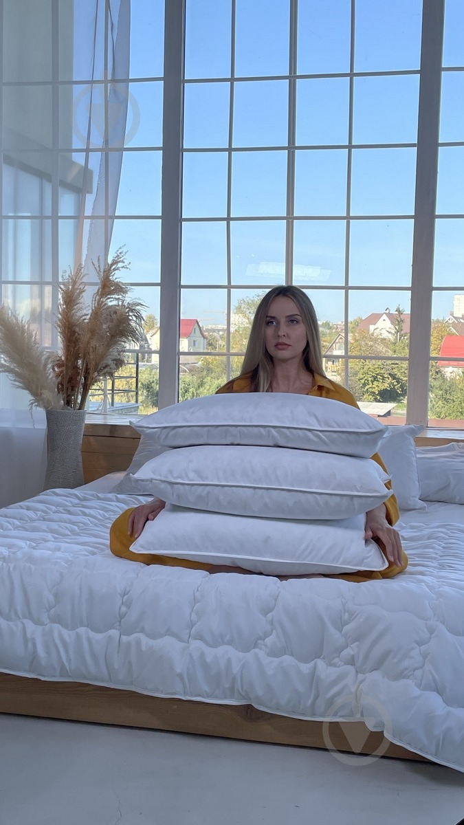 Ковдра силіконова Ніжність 155x210 см Emily білий - фото 10 Ковдра силіконова Ніжність 155x210 см Emily білий - фото 10