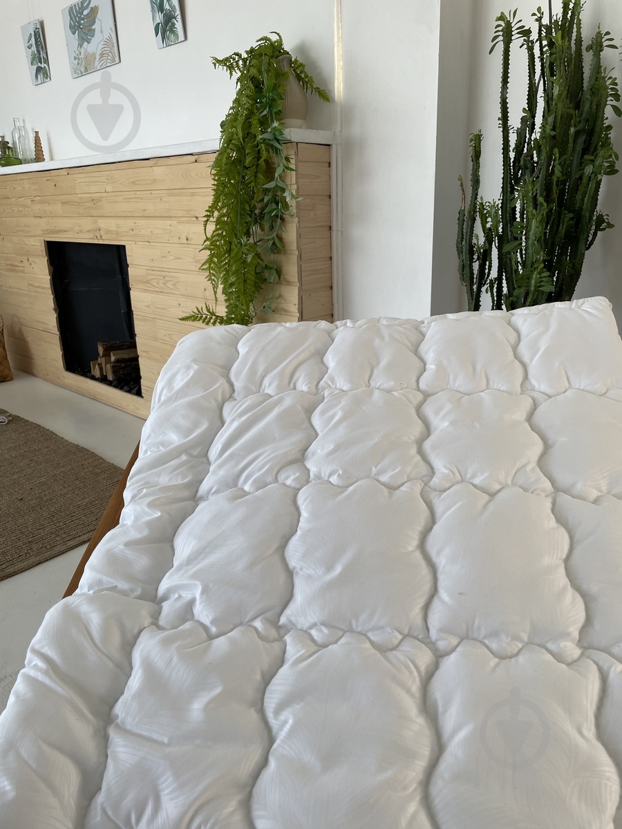 Ковдра силіконова Ніжність 155x210 см Emily білий - фото 3 Ковдра силіконова Ніжність 155x210 см Emily білий - фото 3