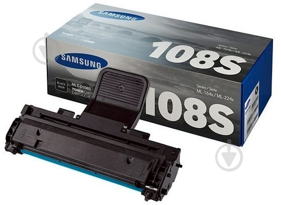 Картридж Samsung MLT-D108S черный MLT-D108S/SEE - фото 1 Картридж Samsung MLT-D108S черный MLT-D108S/SEE - фото 1
