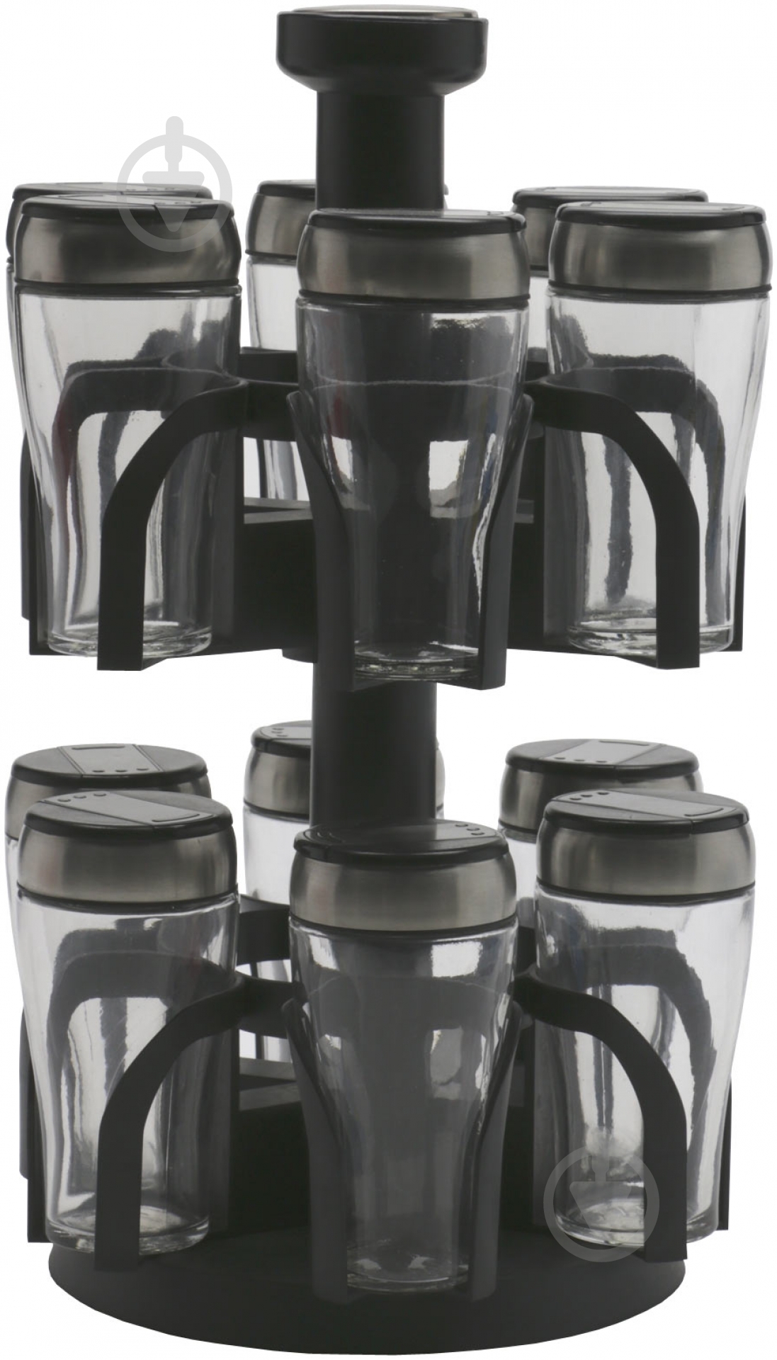 Набір для спецій Vinzer 89269 13 предметів двохярусий - фото 1 Набір для спецій Vinzer 89269 13 предметів двохярусий - фото 1