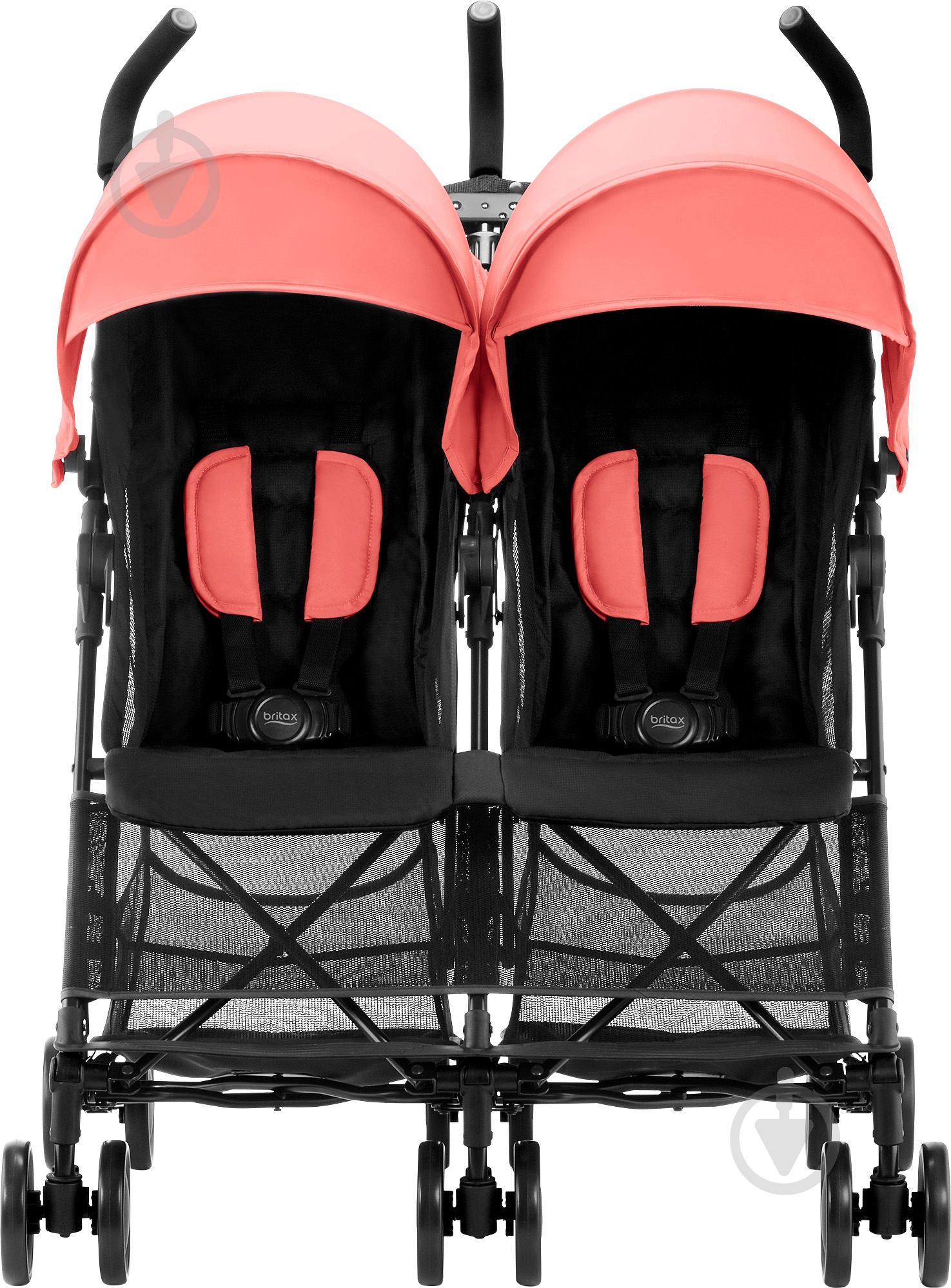 Коляска прогулочная Britax Holiday Double Coral Peach 2000029305 - фото 2