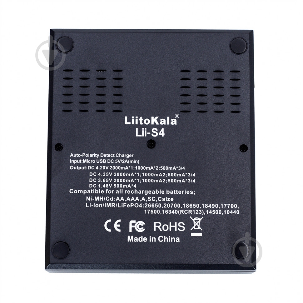 Зарядное устройство LiitoKala Lii-S4 - фото 14 Зарядное устройство LiitoKala Lii-S4 - фото 14