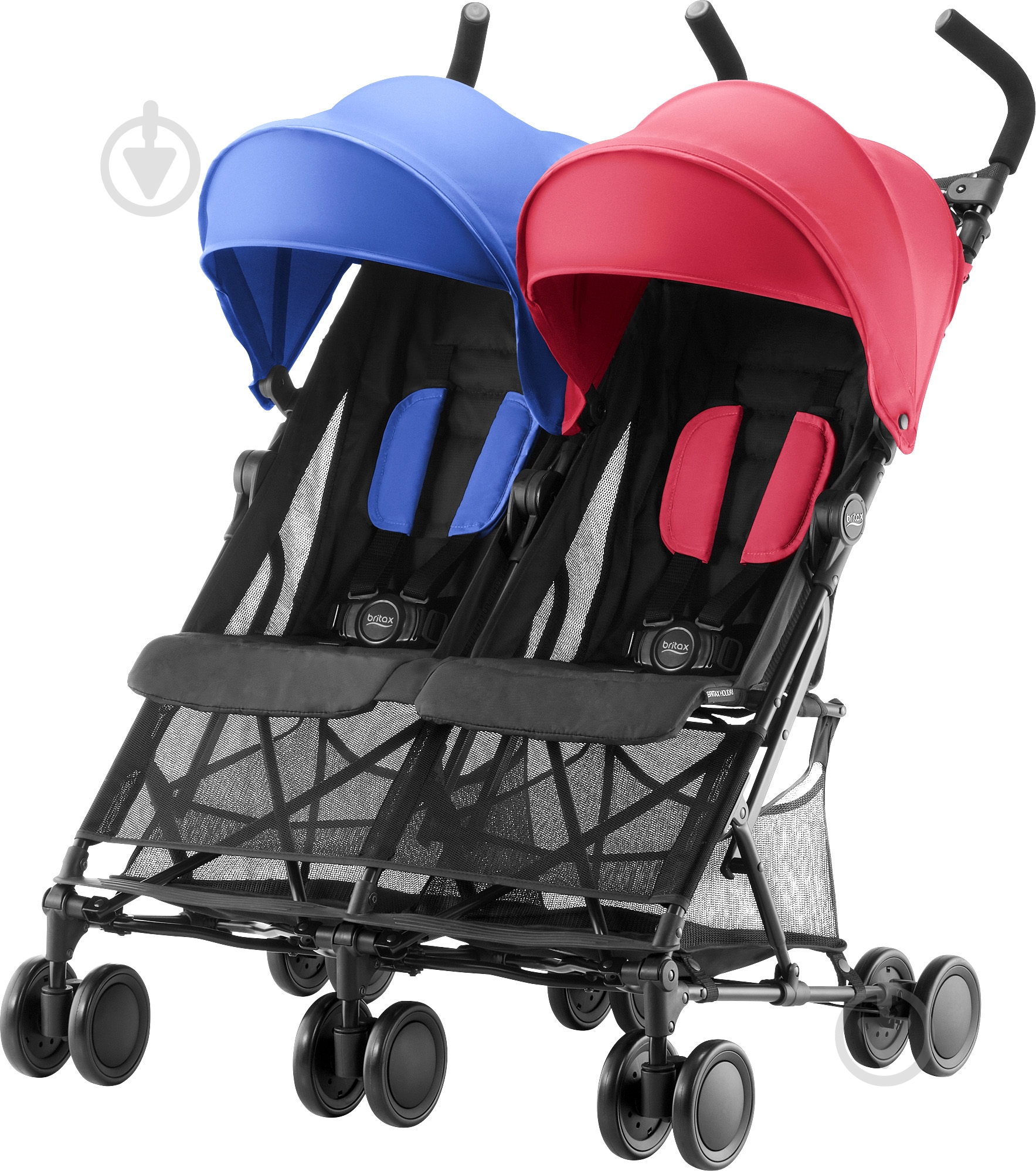 Коляска прогулочная Britax Holiday Double Red/Blue Mix 2000029306 - фото 1 Коляска прогулочная Britax Holiday Double Red/Blue Mix 2000029306 - фото 1