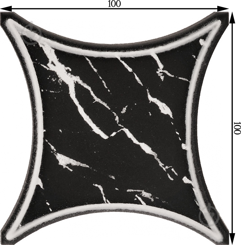 Плитка Атем TEXAS 1 BK 10x10 - фото 3 Плитка Атем TEXAS 1 BK 10x10 - фото 3