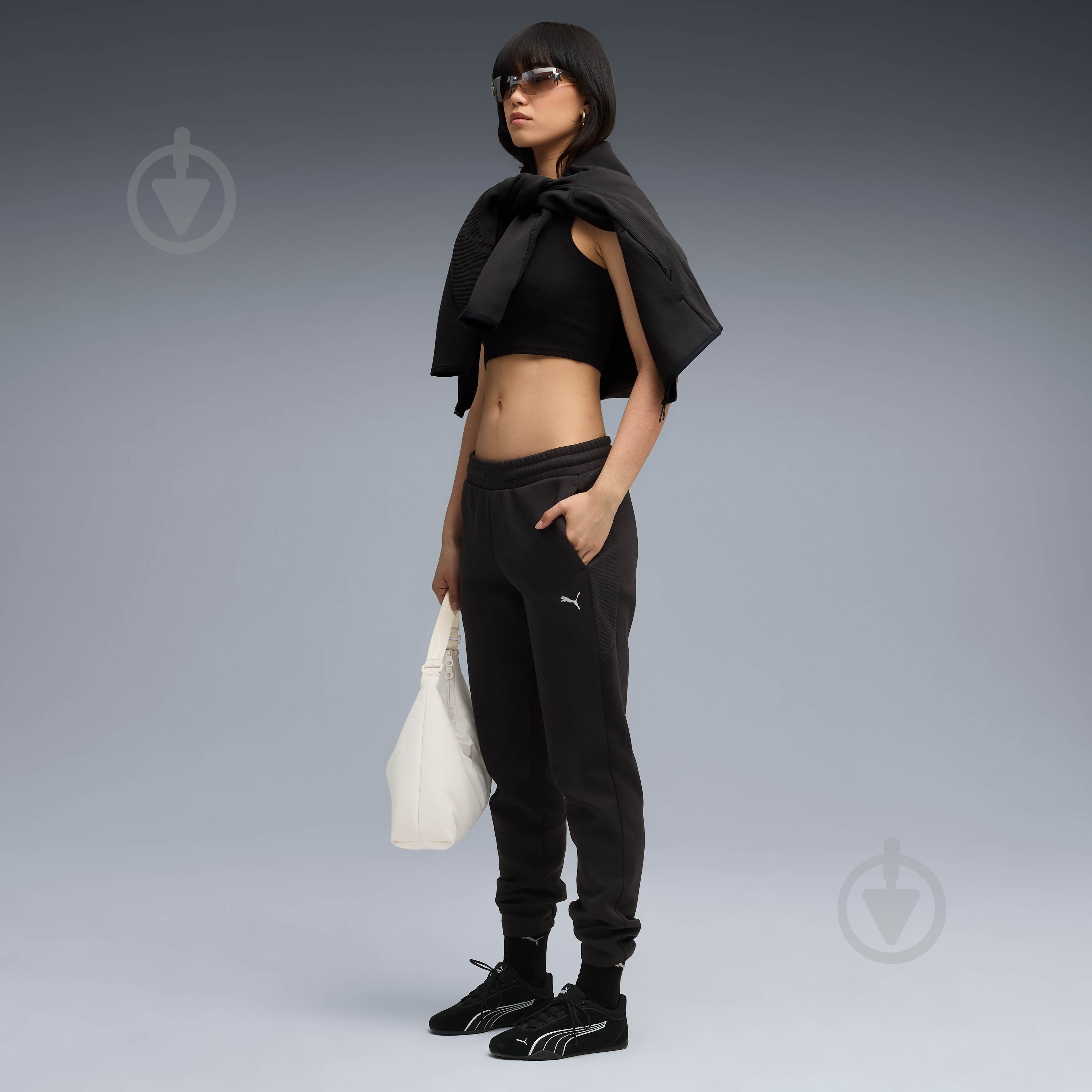 Брюки Puma EVOSTRIPE Sweatpants DK op 68814301 р. M черный - фото 3