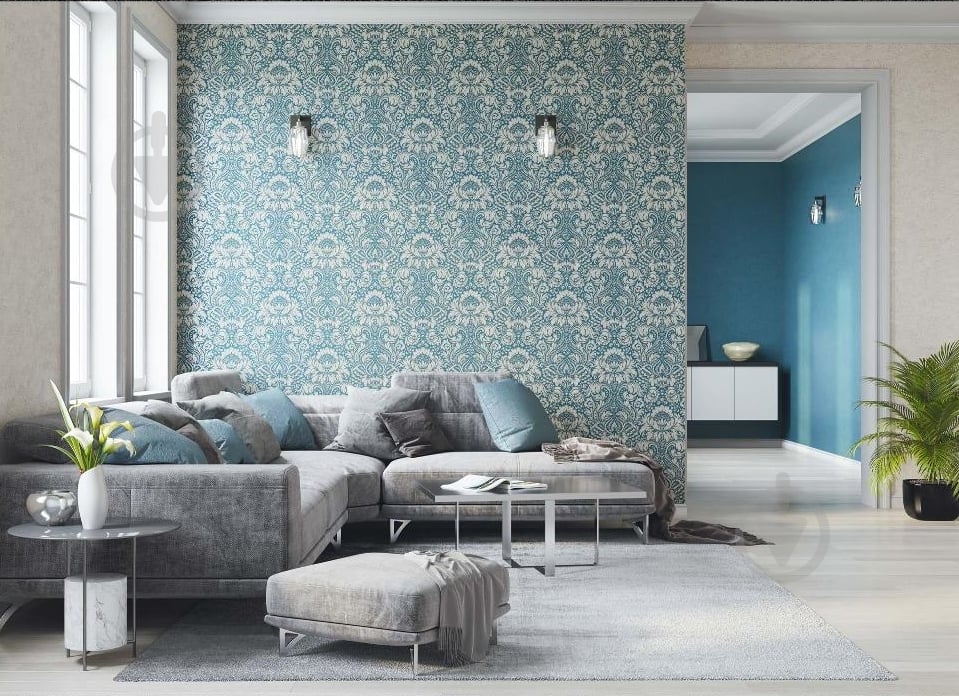 Обои виниловые горячего тиснения Sintra Sorrent ALBERTO 362525 1,06x10,05 м - фото 2