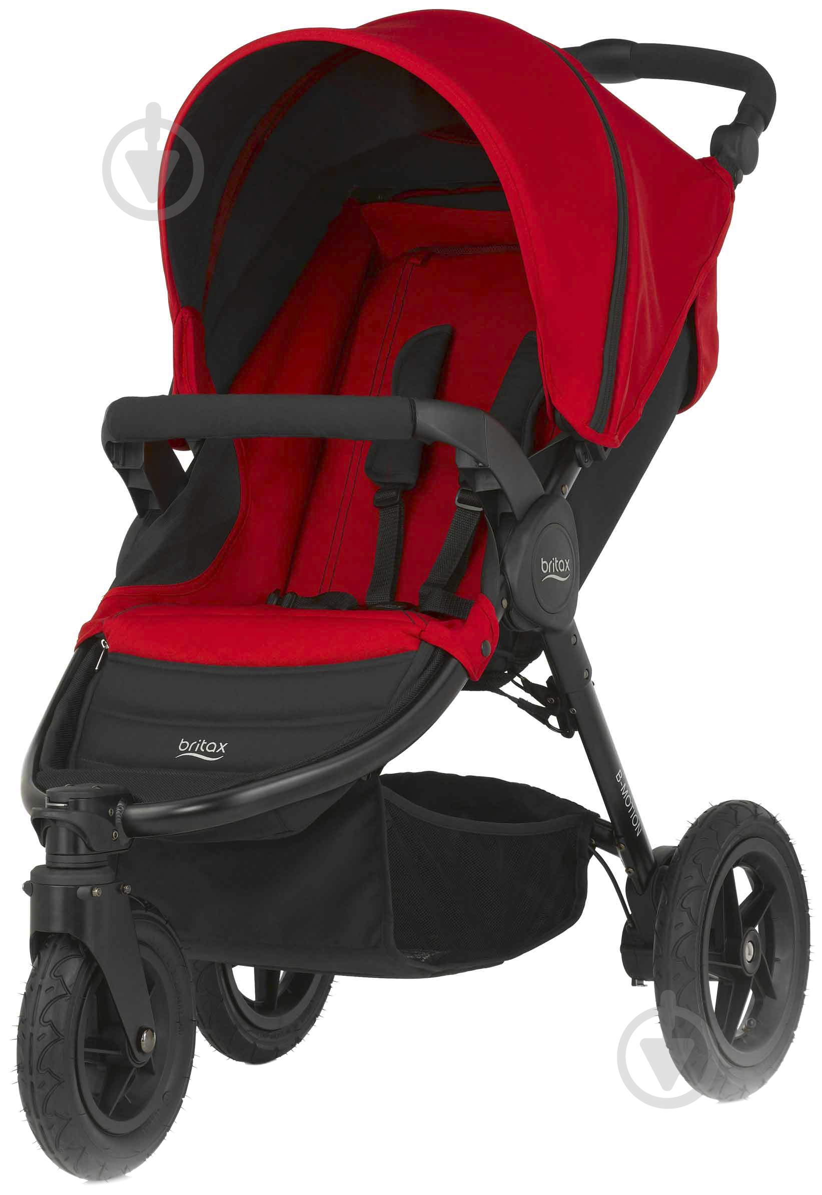 Коляска прогулочная Britax B-Motion 3 Flame Red 2000023142 - фото 1 Коляска прогулочная Britax B-Motion 3 Flame Red 2000023142 - фото 1