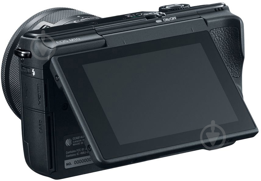 ᐉ Фотоапарат Canon EOS M10 + 15-45 IS STM Kit black • Краща ціна