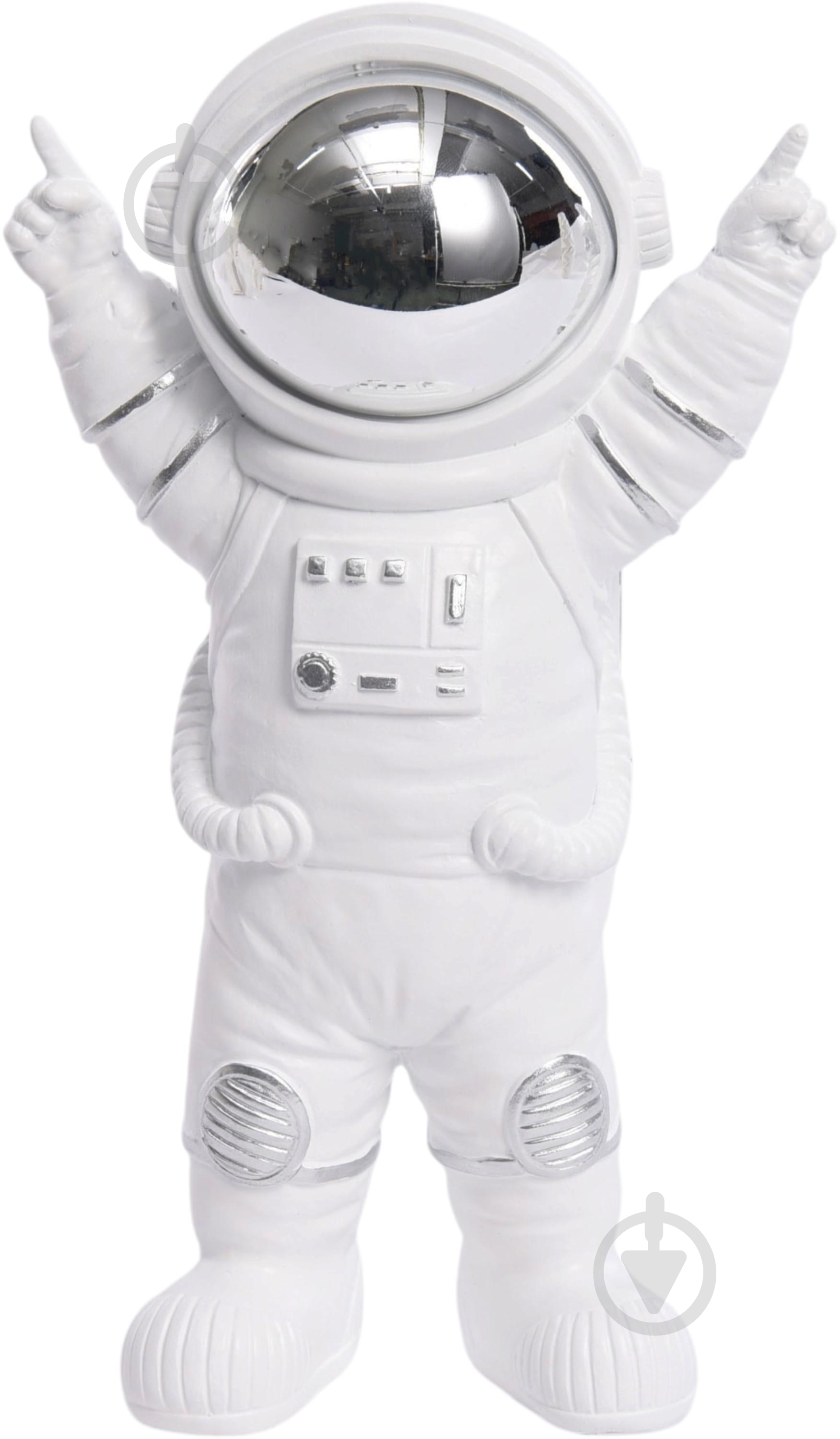 Статуэтка Sensio Moon Walker 25,5х14,5х10 см белый - фото 1