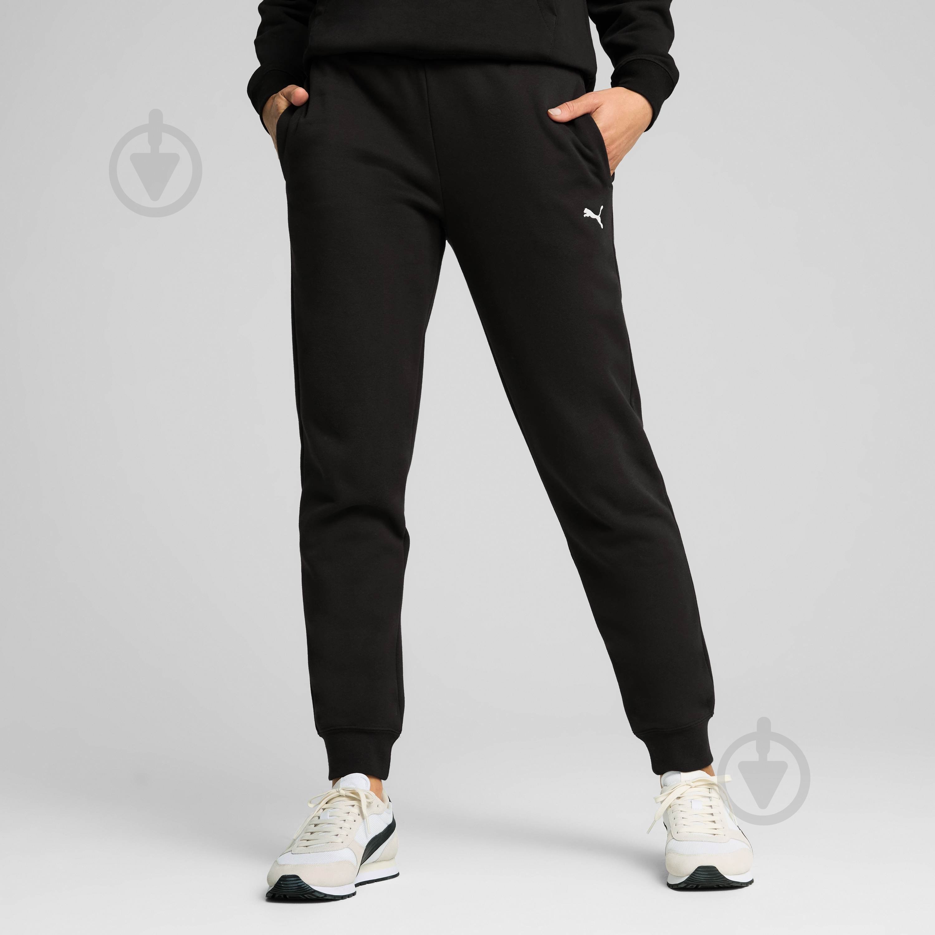 Брюки Puma ESS SWEATPANTS FL CL 68246601 р. M черный - фото 1 Брюки Puma ESS SWEATPANTS FL CL 68246601 р. M черный - фото 1