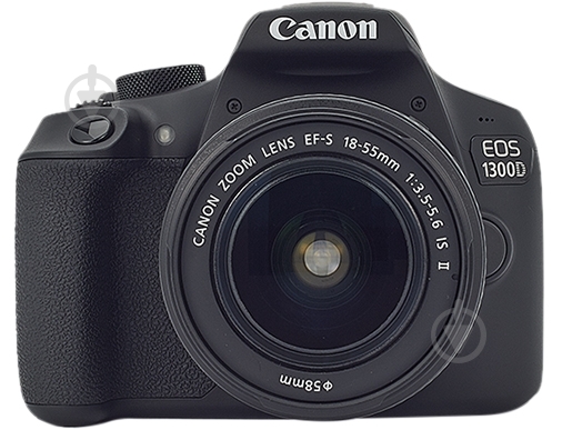 Фотоаппарат Canon EOS 1300D 18-55 IS II Kit - фото 1 Фотоаппарат Canon EOS 1300D 18-55 IS II Kit - фото 1