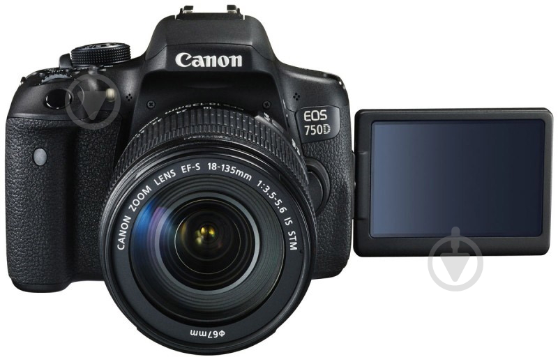 Фотоаппарат Canon EOS 750D EF-S 18-135mm IS STM Kit - фото 2