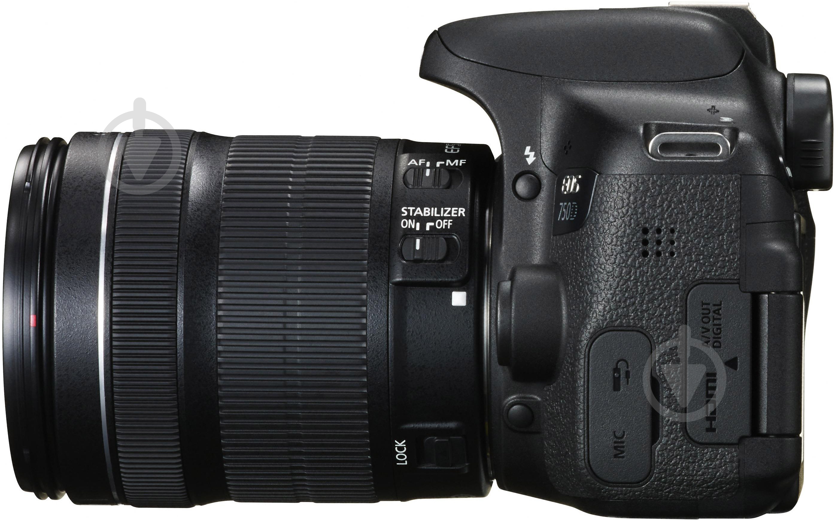Фотоаппарат Canon EOS 750D EF-S 18-135mm IS STM Kit - фото 3
