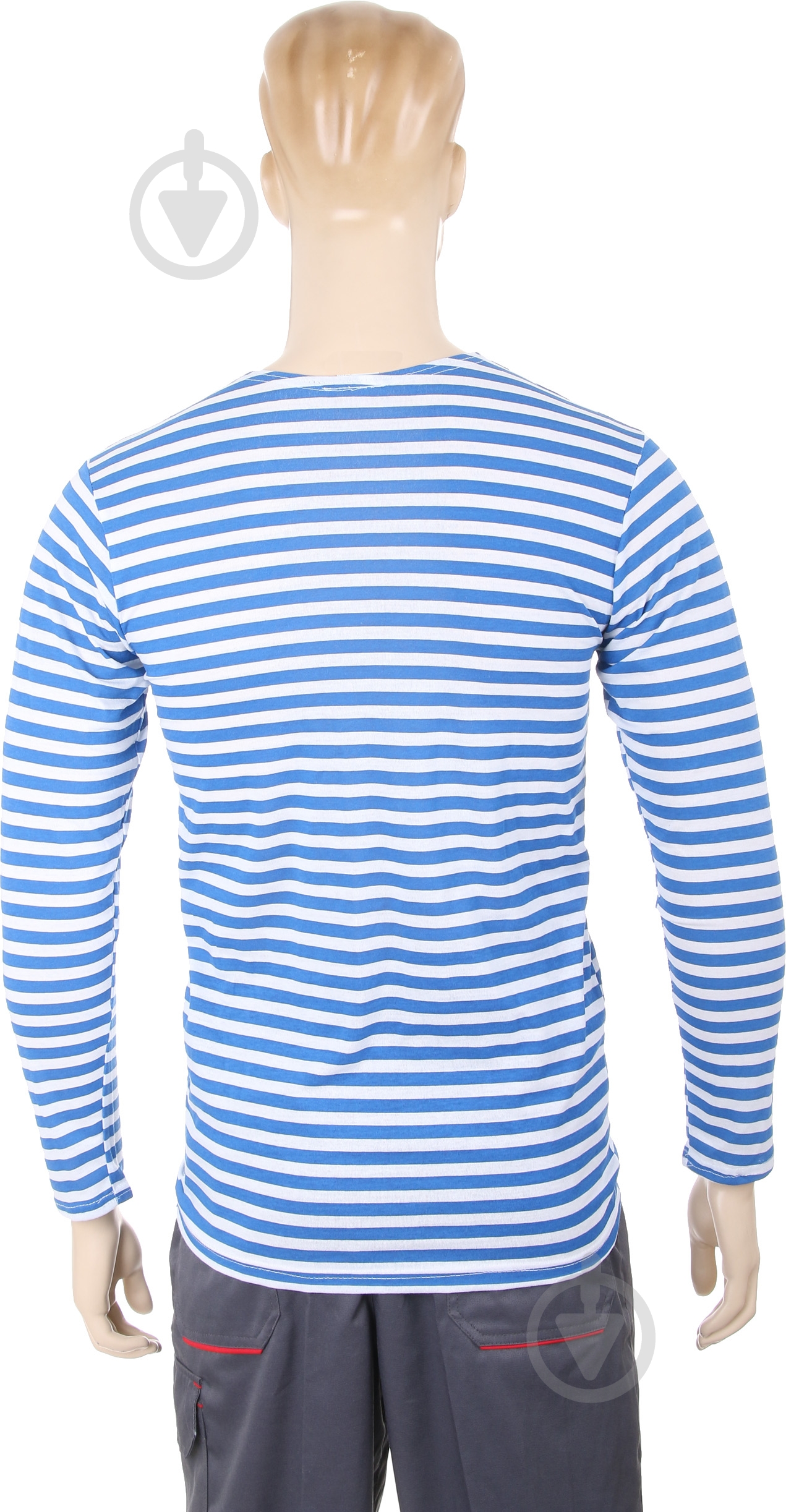 Рубашка-тельняшка Легкий крок на зріст 146-152 см р. XL рост 1-2 00005 голубой - фото 3 Рубашка-тельняшка Легкий крок на зріст 146-152 см р. XL рост 1-2 00005 голубой - фото 3